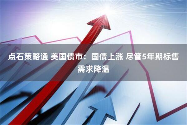 点石策略通 美国债市：国债上涨 尽管5年期标售需求降温