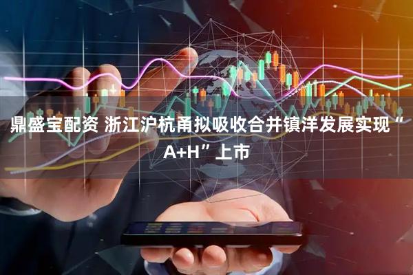 鼎盛宝配资 浙江沪杭甬拟吸收合并镇洋发展实现“A+H”上市