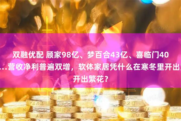 双融优配 顾家98亿、梦百合43亿、喜临门40亿……营收净利普遍双增，软体家居凭什么在寒冬里开出繁花？